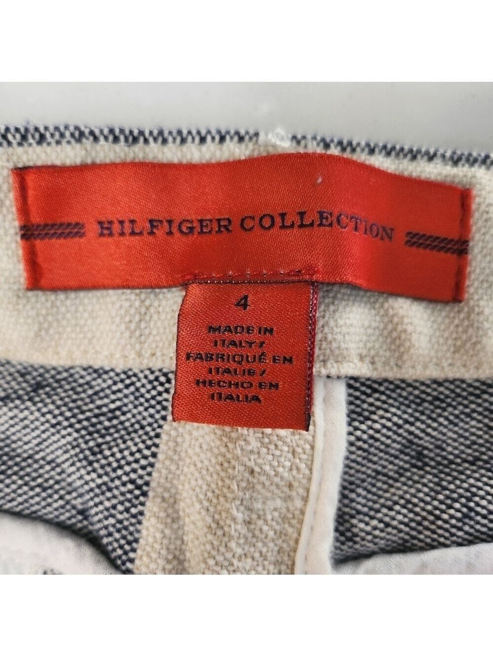 Hilfiger Striped Denim Jeans Made In ITALY - Picture 3 of 8